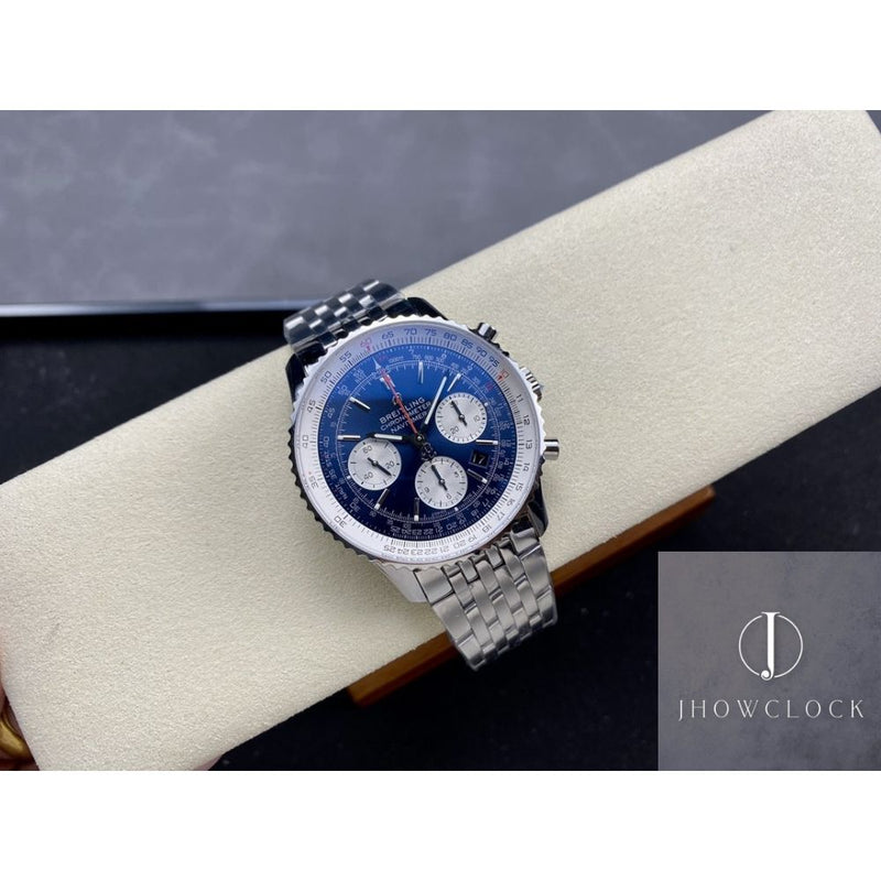 Fábrica BLS - Breitling Navitimer AB0127211C1A1 Mostrador Azul 46MM