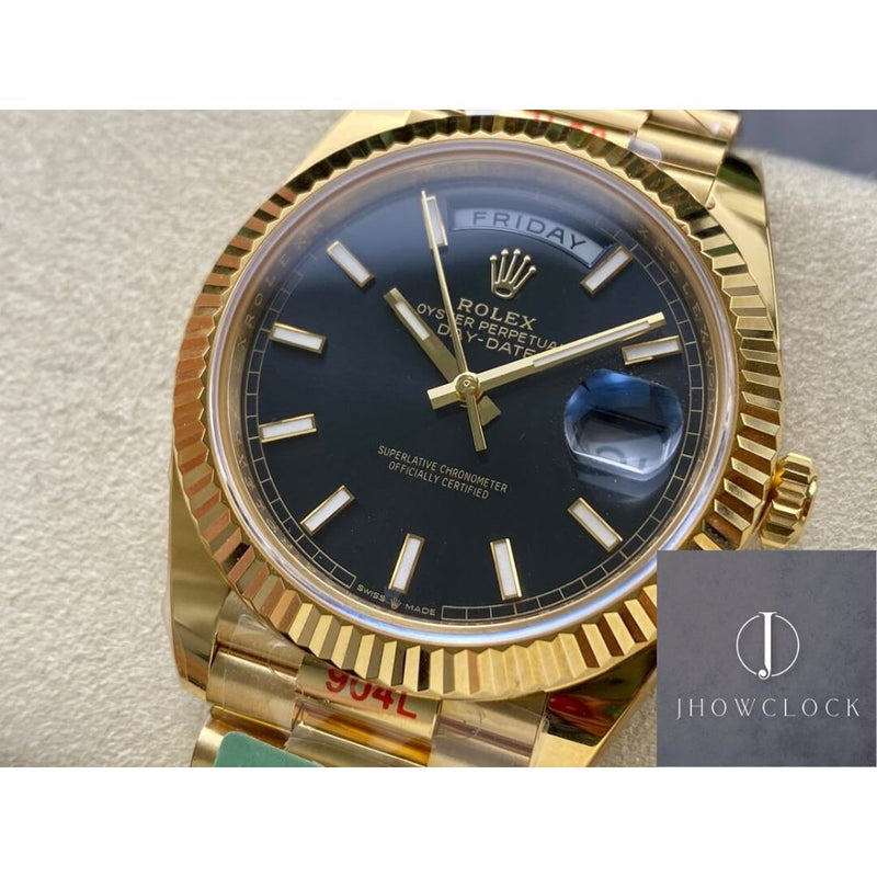 Rolex Day Date M228238-0002 Mostrador Prata Tamanho 40mm