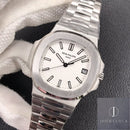 Fábrica 3K - Factory Patek Philippe Nautilus 5711/1A-011 Mostrador Branco
