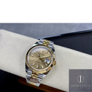 Fábrica Clean - Rolex Datejust M126333-0010 Bezel Champagne Tamanho 41mm