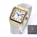 Fábrica BV - Cartier Santos W2SA0016 Mostrador Branco