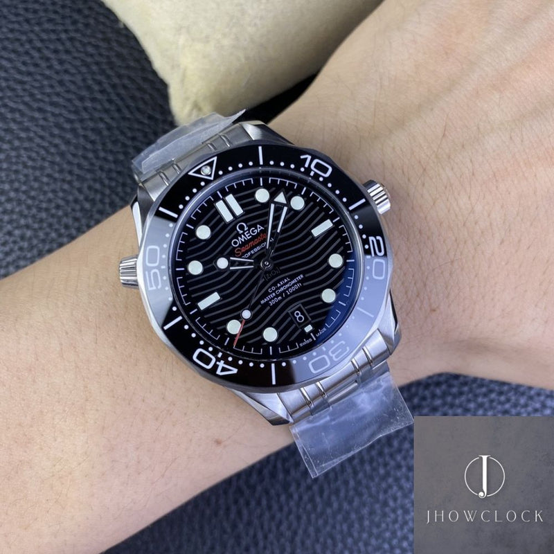 Fábrica VS - Omega Seamaster Diver 300M 212.30.41.20.01.003 Mostrador Preto
