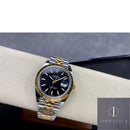 Fábrica Clean - Rolex Datejust M126333-0014 Mostrador Preto Tamanho 41mm