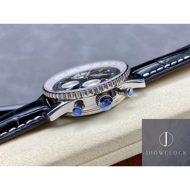 Fábrica BLS - Breitling Navitimer AB0121211B1P2 pulseira de couro 43MM