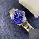 Fábrica Clean - Rolex Submariner M116618LB-0003 Mostrador Azul Tamanho 40mm
