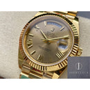 Rolex Day Date M228238-0002 Mostrador Prata Tamanho 40mm