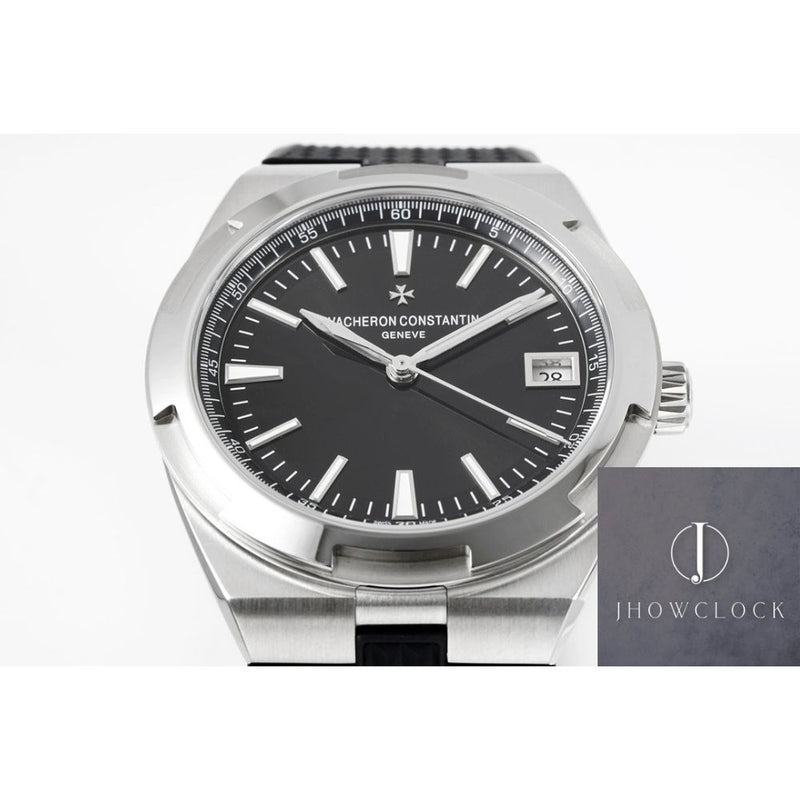 Fábrica PPF - Vacheron Constantin Overseas 4500V Pulseira De Borracha Preta
