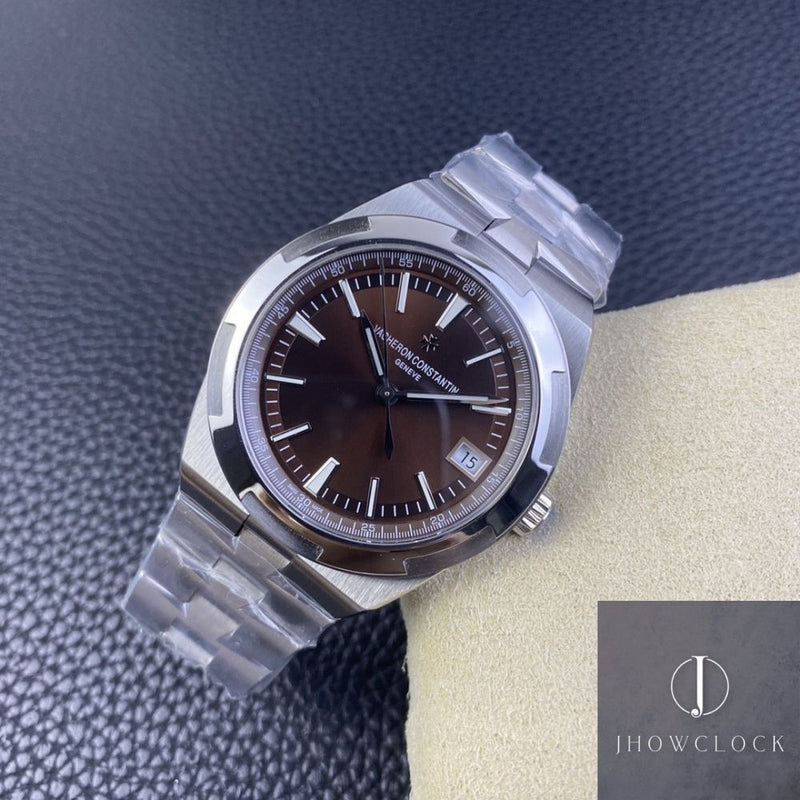 Fábrica PPF - Vacheron Constantin Overseas 4500V/110AB146 Mostrador Marrom