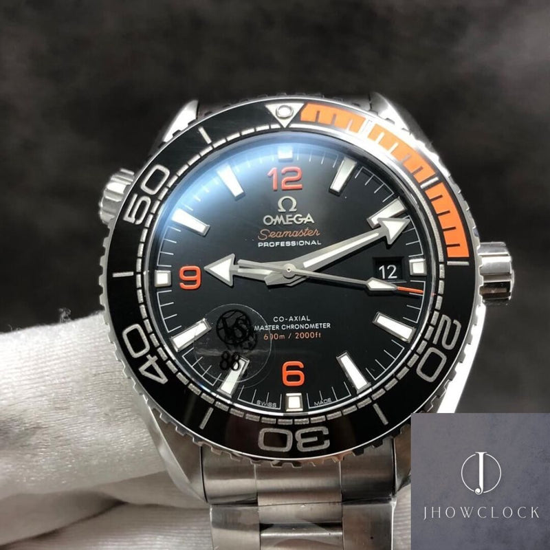 Fábrica VS - Omega  Seamaster Diver 600M 215.30.44.21.01.002 Mostrador Preto
