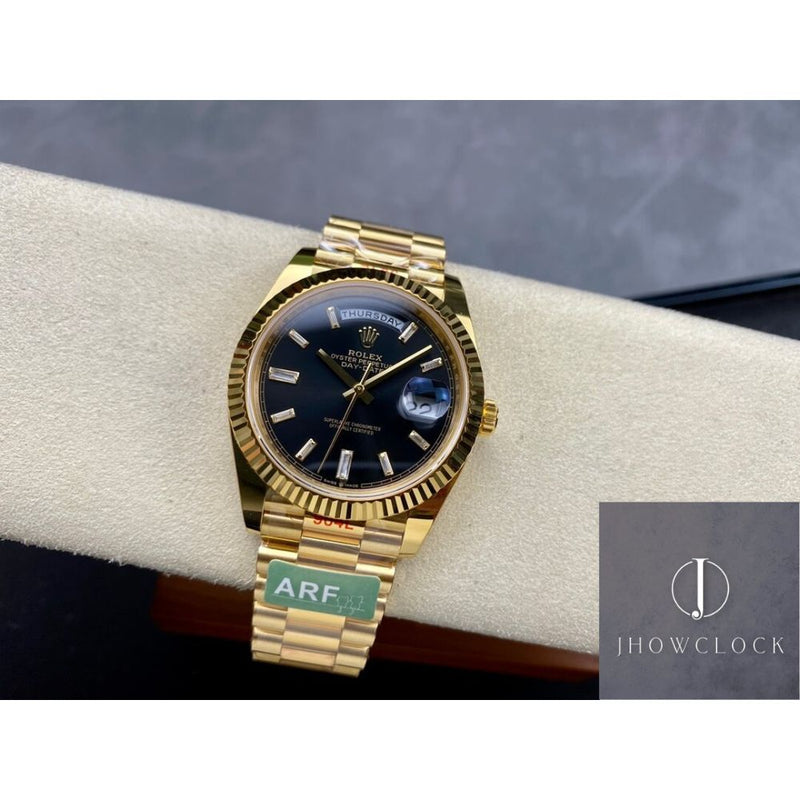Rolex Day Date M228238-0002 Mostrador Prata Tamanho 40mm