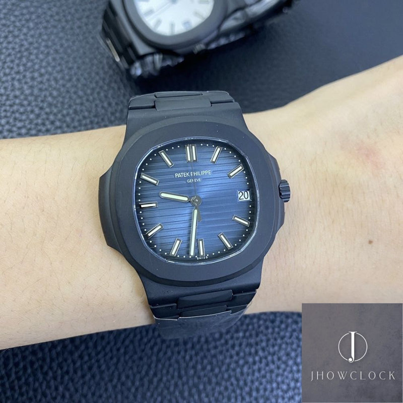 Fábrica PPF - Custom Patek Philippe Nautilus Mostrador Azul DCL Edition