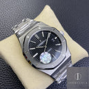 Fábrica APS - Audemars Piguet Royal Oak 15400ST.OO.1220ST.01 Mostrador Preto