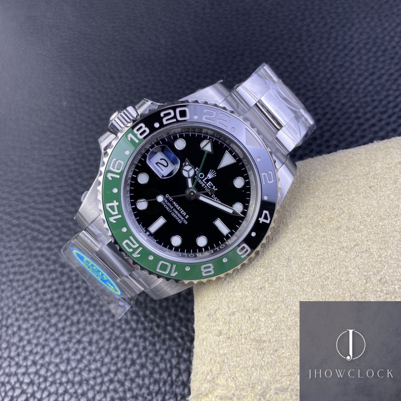 Fábrica Clean - Rolex GMT Master II M126720VTNR-0001 Mostrador Preto 3285