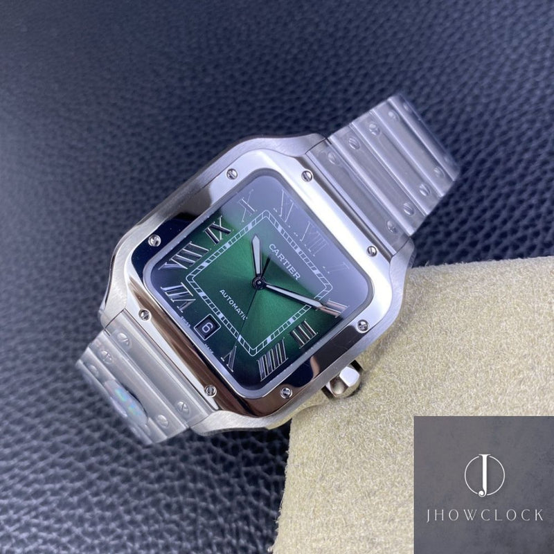 Fábrica BV - Cartier Santos WSSA0062 Verde Gradiente