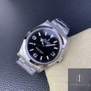 Fábrica JVS - Rolex Explorer M224270-0001 Mostrador Preto