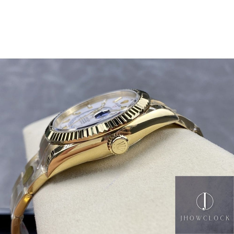 Fábrica Noob - Rolex Sky Dweller M326938-0005 Mostrador Branco