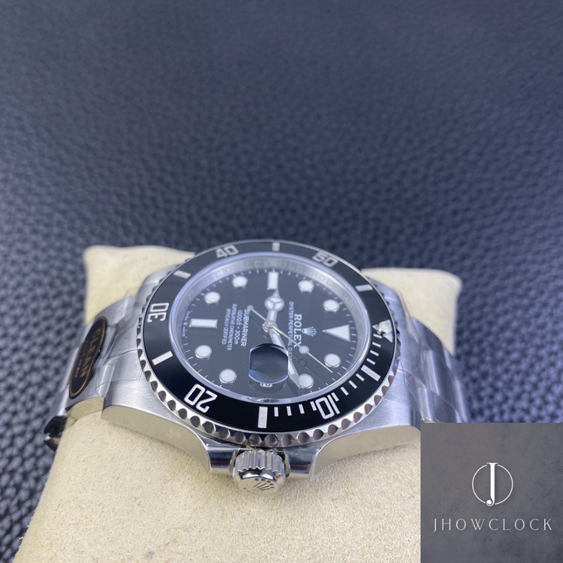 Fábrica Clean - Rolex Submariner M126610LN-0001 Preto Tamanho do Mostrador 41mm