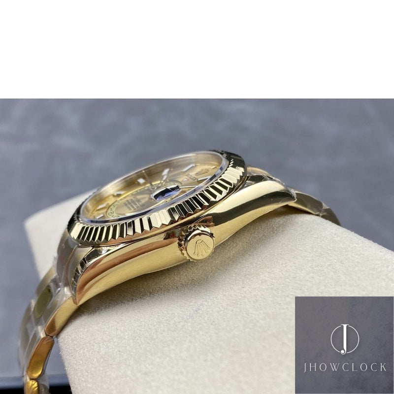 Fábrica Noob - Rolex Sky Dweller M326933-0009 Ouro