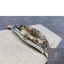 Fábrica Clean - Rolex Datejust M126333-0010 Bezel Champagne Tamanho 41mm