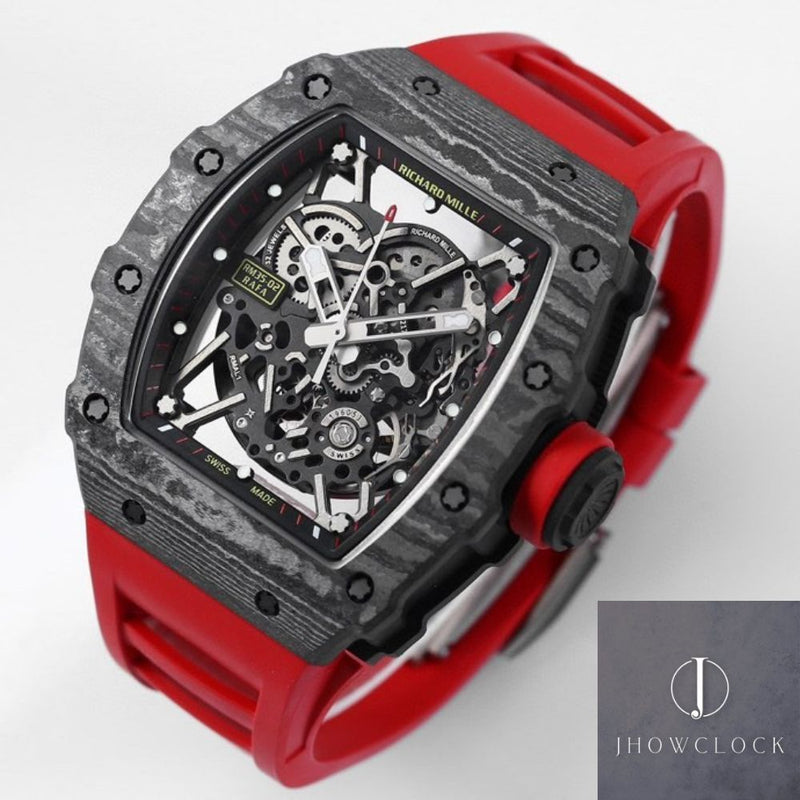 Fábrica BBR - Richard Mille RM35-02 Pulseira Vermelha