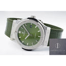 Fábrica HB - Hublot Classic Fusion 511.NX.8970.LR Mostrador Verde