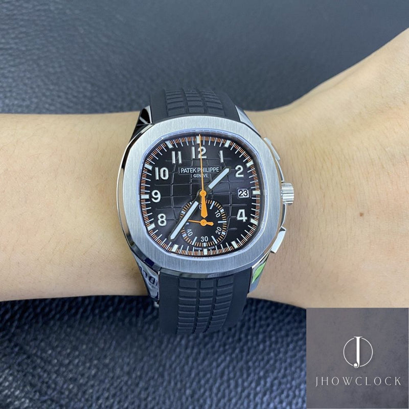 Patek Philippe Aquanaut 5968A-001 Mostrador Marrom