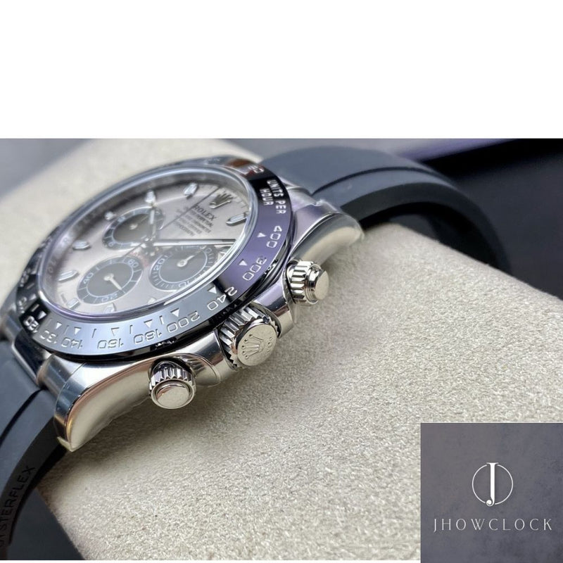 Fábrica Clean - Rolex Cosmograph Daytona M116519LN-0027 Mostrador Cinza