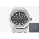 Fábrica APS - Audemars Piguet Royal Oak 15400ST. OO.1220ST.04 Mostrador de rutênio cinza