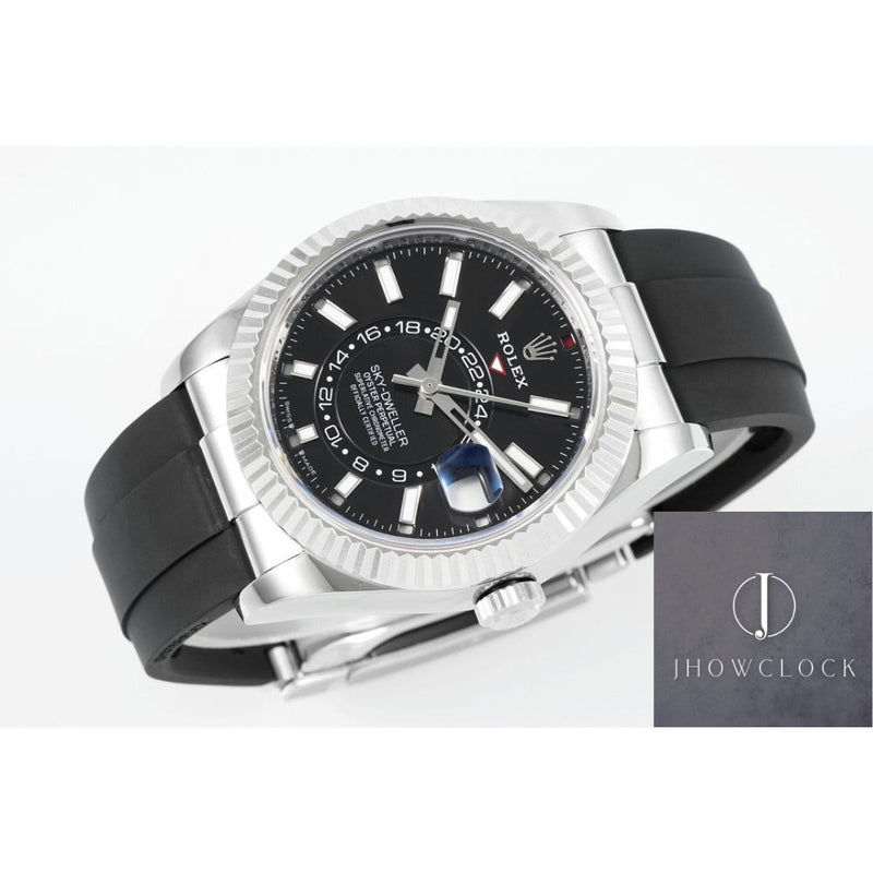 Fábrica ZF - Rolex Sky Dweller M336239-0002 Mostrador Preto
