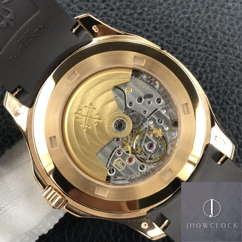 Fábrica 3K - Patek Philippe Aquanaut 5167R-001 Mostrador Marrom