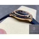 Fábrica HB - Hublot Classic Fusion 511.OX.7180.LR Mostrador Azul Ouro 18K