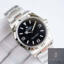 Fábrica EW - Rolex Explorer M124270-0001 Mostrador Preto tamanho 36mm