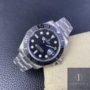 Fábrica EW - Rolex Yacht Master M226627-0001 Alcohol Preto Mostrador Tamanho 42 mm