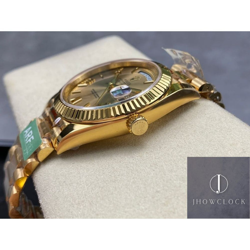Rolex Day Date M228238-0002 Mostrador Prata Tamanho 40mm