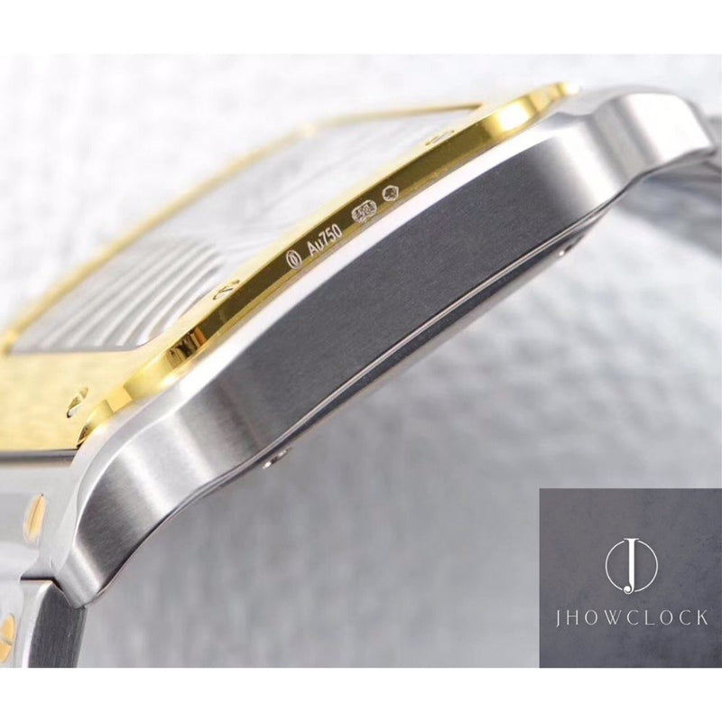 Fábrica BV - Cartier Santos W2SA0016 Mostrador Branco