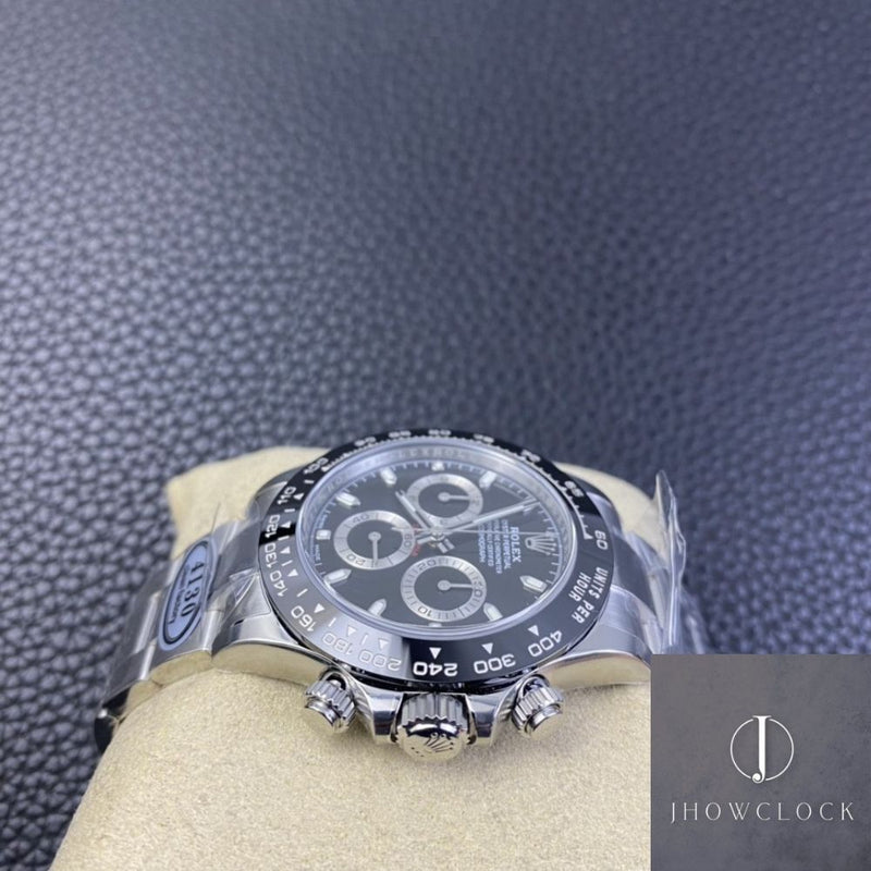 Fábrica Clean - Rolex Cosmograph Daytona M116500LN-0002 Mostrador Preto