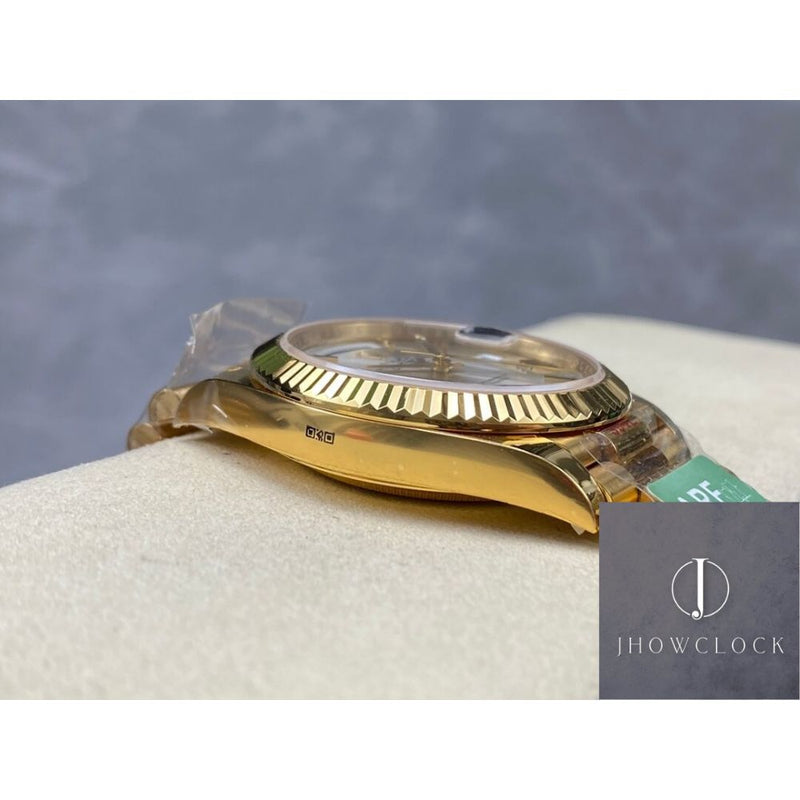 Rolex Day Date M228238-0002 Mostrador Prata Tamanho 40mm