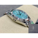 Rolex Day Date M228238-0002 Mostrador Prata Tamanho 40mm