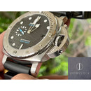 Fábrica VS - Panerai Submersible PAM1229 Preto Mostrador Tamanho 44mm