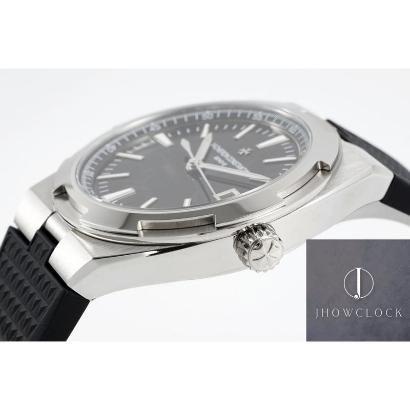 Fábrica PPF - Vacheron Constantin Overseas 4500V Pulseira De Borracha Preta