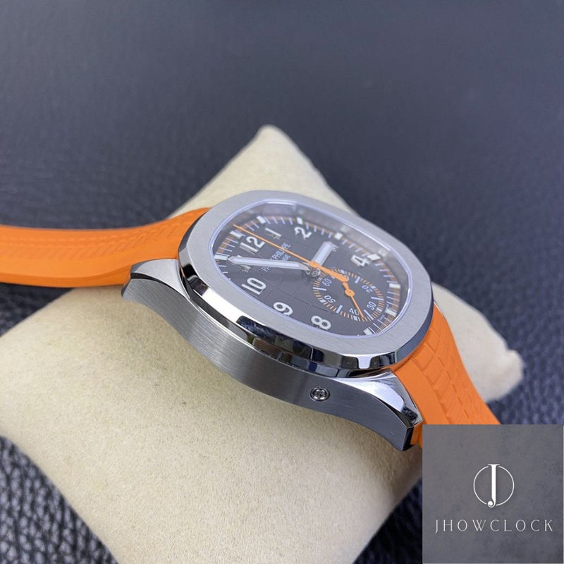 Patek Philippe Aquanaut 5968A-001 Mostrador Marrom