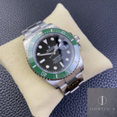 Fábrica Clean - Rolex Submariner M126610LV-0002 Mostrador Preto 41mm