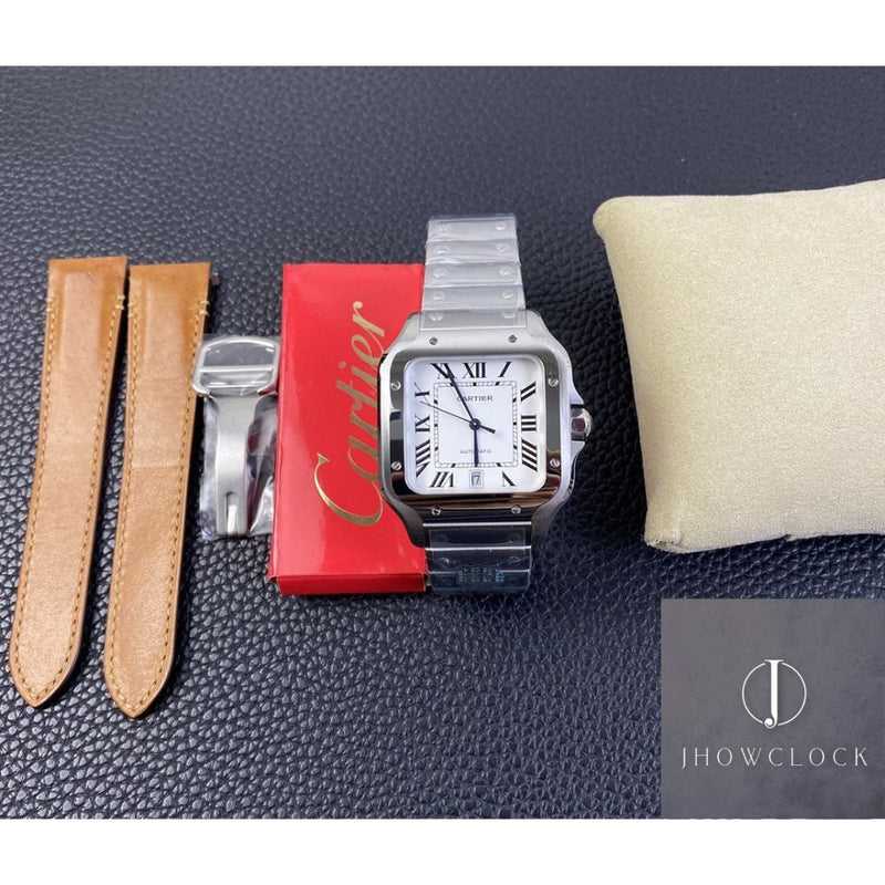 Fábrica BV - Cartier Santos WSSA0009 Mostrador Branco
