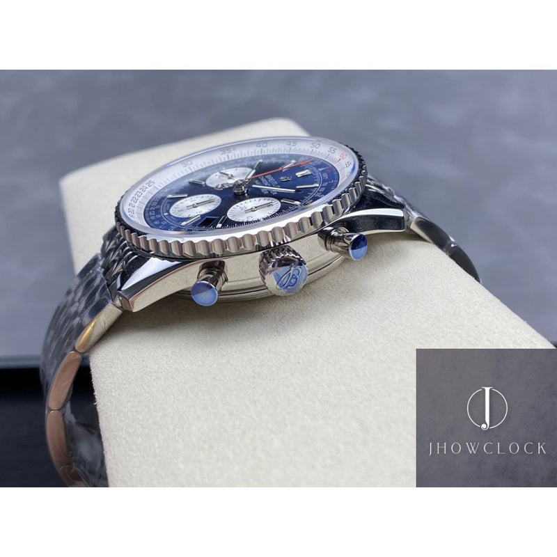 Fábrica BLS - Breitling Navitimer AB0127211C1A1 Mostrador Azul 46MM