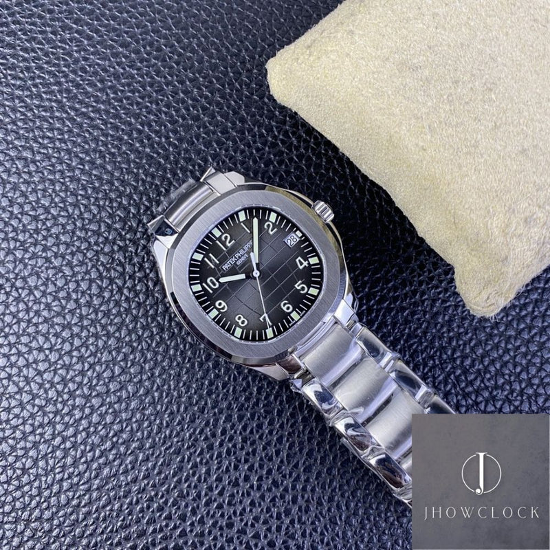 Fábrica 3K - Patek Philippe Aquanaut 5167/1A-001 Série Mostrador Preto