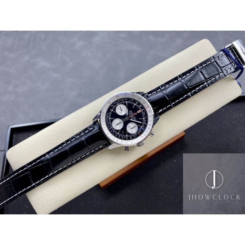 Fábrica BLS - Breitling Navitimer AB0121211B1P2 pulseira de couro 43MM