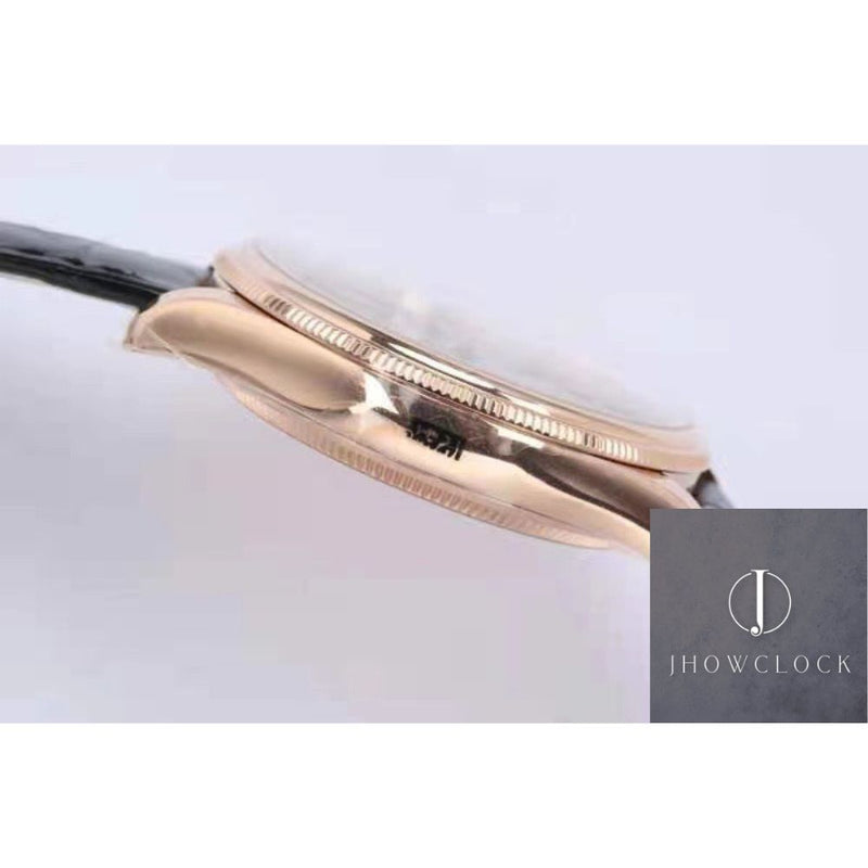 Fábrica EW - Rolex Cellini M50505-0009 Mostrador Preto