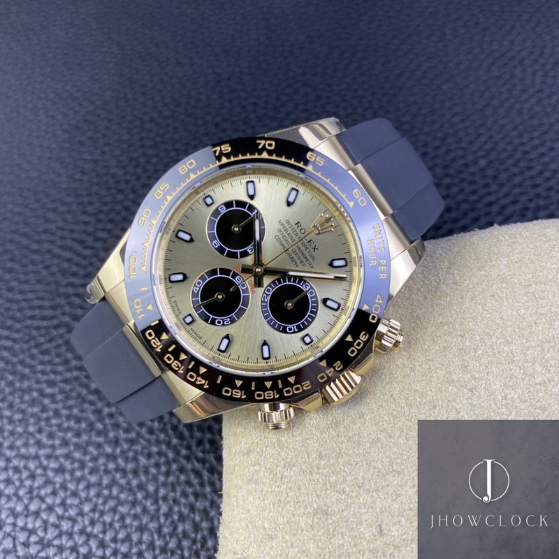 Fábrica BT - Rolex Cosmograph Daytona M116518LN-0048 Mostrador Panda Champagne