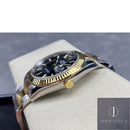Fábrica Clean - Rolex Datejust M126333-0013 Mostrador Preto Tamanho 41mm