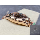 Rolex Day Date M228238-0002 Mostrador Prata Tamanho 40mm